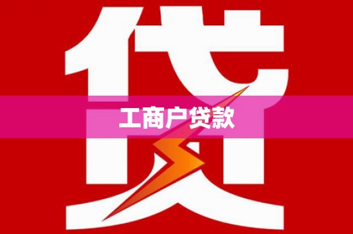 海端工商户贷款