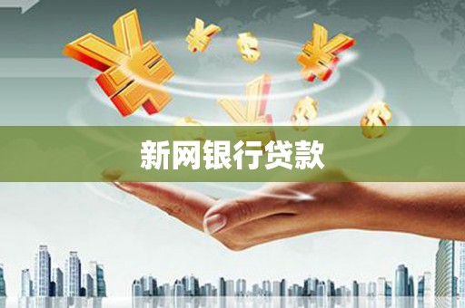 海端新网银行贷款