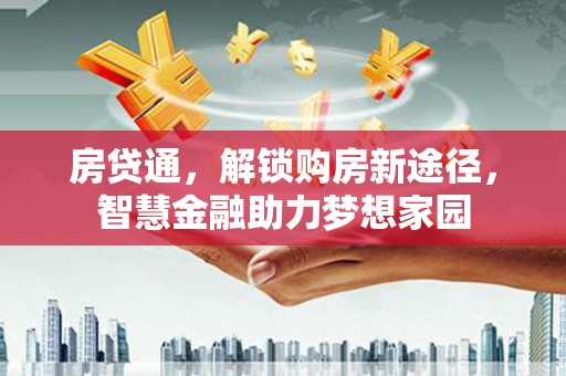 海端房贷通，解锁购房新途径，智慧金融助力梦想家园