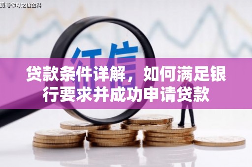 海端贷款条件详解，如何满足银行要求并成功申请贷款