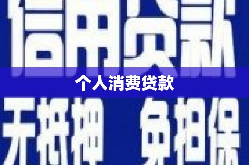 海端个人消费贷款