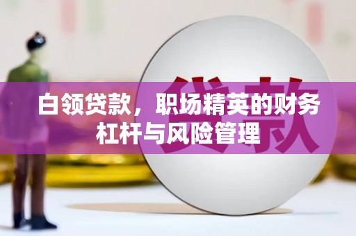海端白领贷款，职场精英的财务杠杆与风险管理