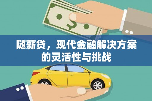 海端随薪贷，现代金融解决方案的灵活性与挑战
