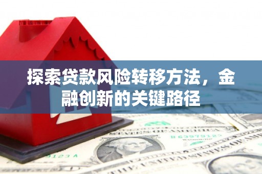 海端探索贷款风险转移方法，金融创新的关键路径