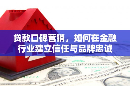 海端贷款口碑营销，如何在金融行业建立信任与品牌忠诚