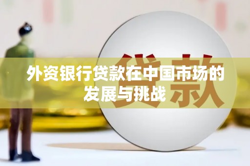 海端外资银行贷款在中国市场的发展与挑战