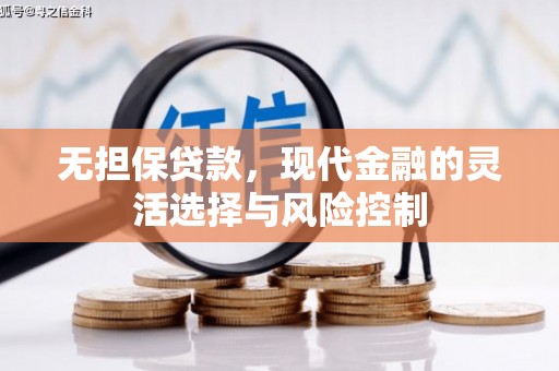 海端无担保贷款，现代金融的灵活选择与风险控制