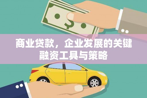 海端商业贷款，企业发展的关键融资工具与策略