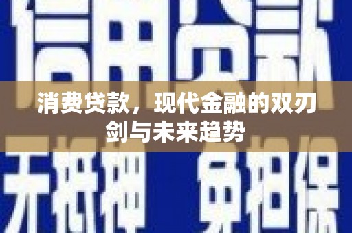 海端消费贷款，现代金融的双刃剑与未来趋势
