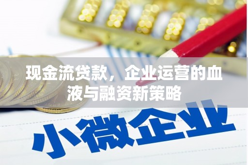 海端现金流贷款，企业运营的血液与融资新策略