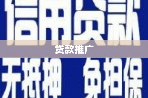 海端贷款推广