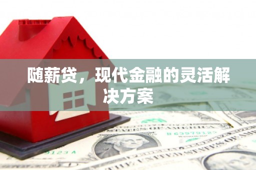 海端随薪贷，现代金融的灵活解决方案