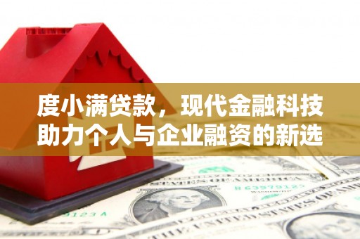 海端度小满贷款，现代金融科技助力个人与企业融资的新选择
