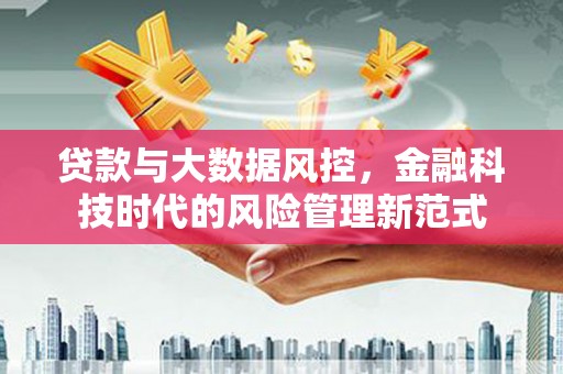 海端贷款与大数据风控，金融科技时代的风险管理新范式