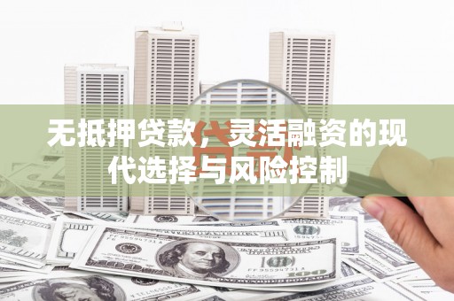 海端无抵押贷款，灵活融资的现代选择与风险控制