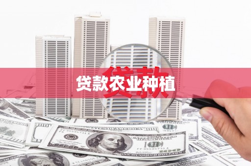 海端贷款农业种植