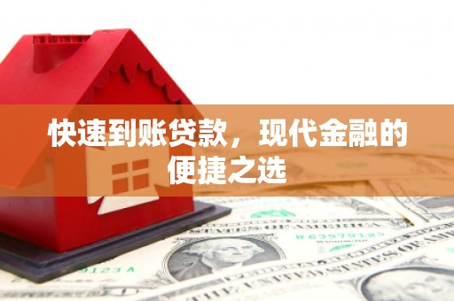 海端快速到账贷款，现代金融的便捷之选