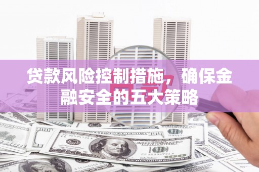 海端贷款风险控制措施，确保金融安全的五大策略