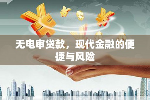 海端无电审贷款，现代金融的便捷与风险