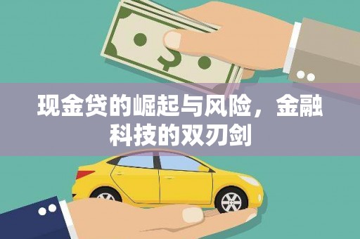 海端现金贷的崛起与风险，金融科技的双刃剑