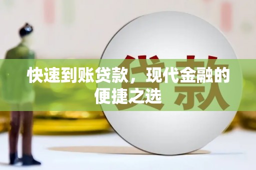 海端快速到账贷款，现代金融的便捷之选