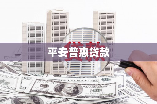 海端平安普惠贷款