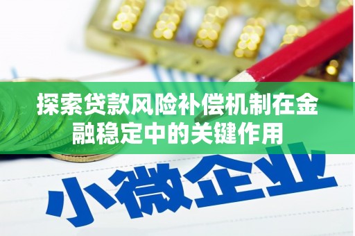 海端探索贷款风险补偿机制在金融稳定中的关键作用