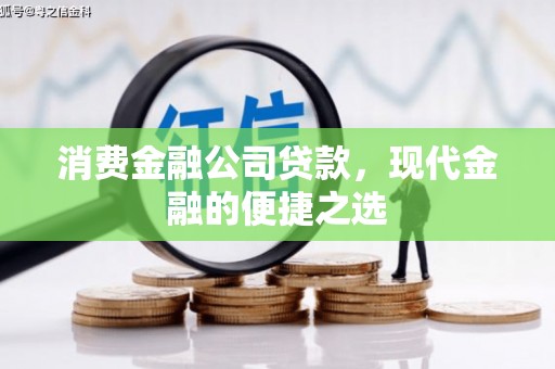 海端消费金融公司贷款，现代金融的便捷之选