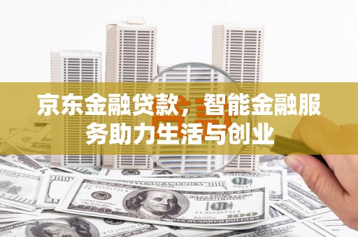 海端京东金融贷款，智能金融服务助力生活与创业