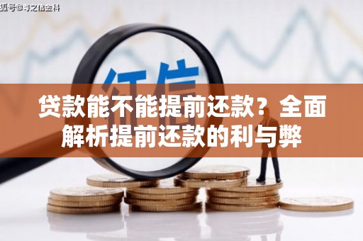 海端贷款能不能提前还款？全面解析提前还款的利与弊