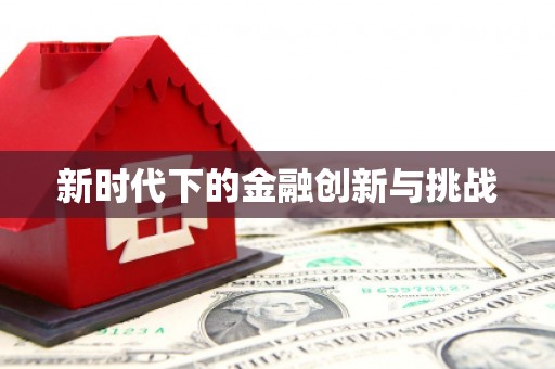 海端新时代下的金融创新与挑战 海端新时代下的金融创新与挑战
