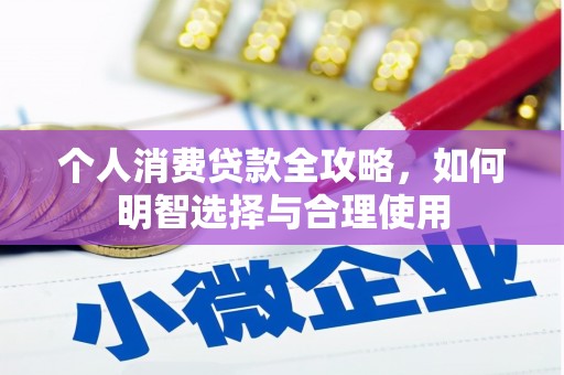 海端个人消费贷款全攻略，如何明智选择与合理使用